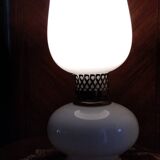 Vintage retro opaline lamp