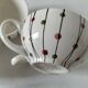 Set of 5 vintage Schramberg mugs – “Sonja” design, 1950s