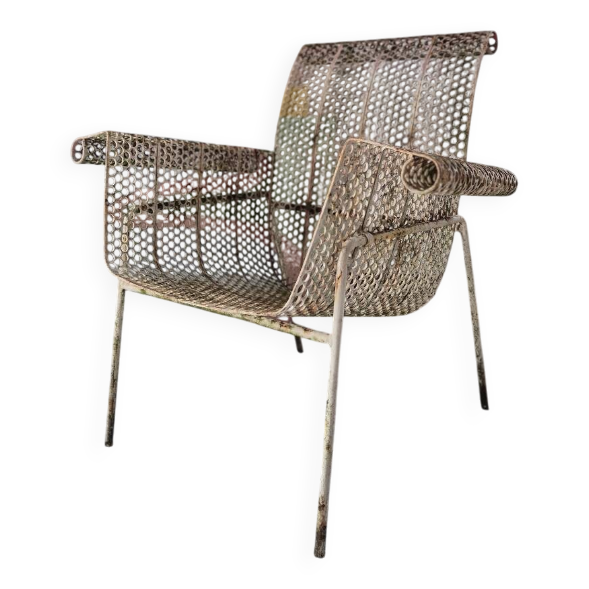 Pair of René Malaval armchairs