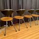 Italian Plurima chairs, 1980s, set of 4
