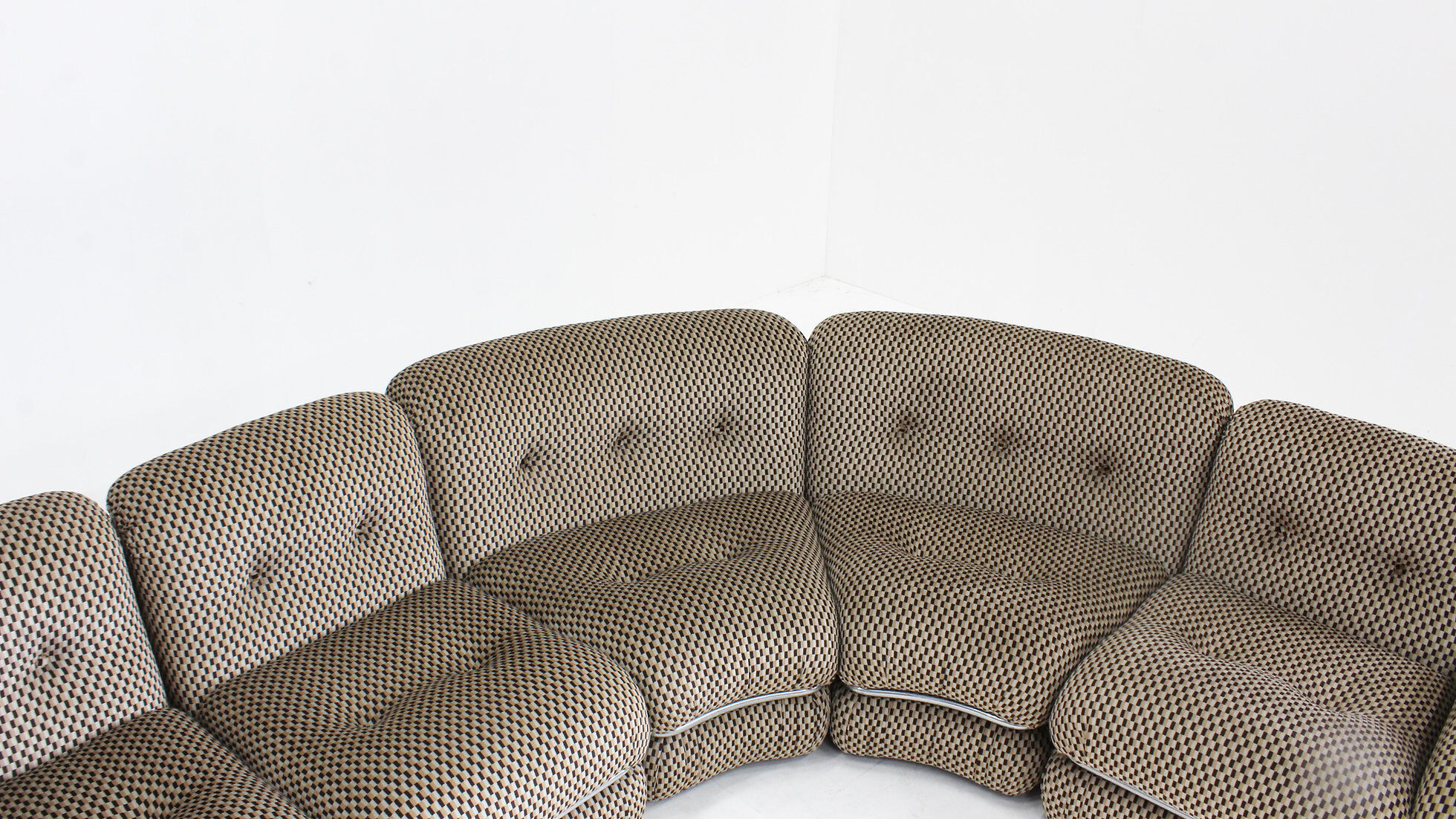 Canapé modulaire vintage Longuette par Co.im années 1970