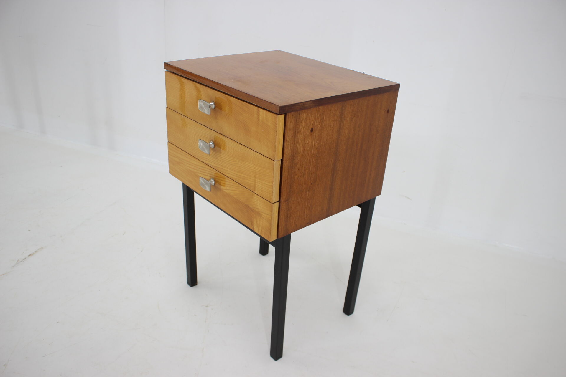 1970s Pair of  Bedside Tables by UP Zavody, Czechoslovakia