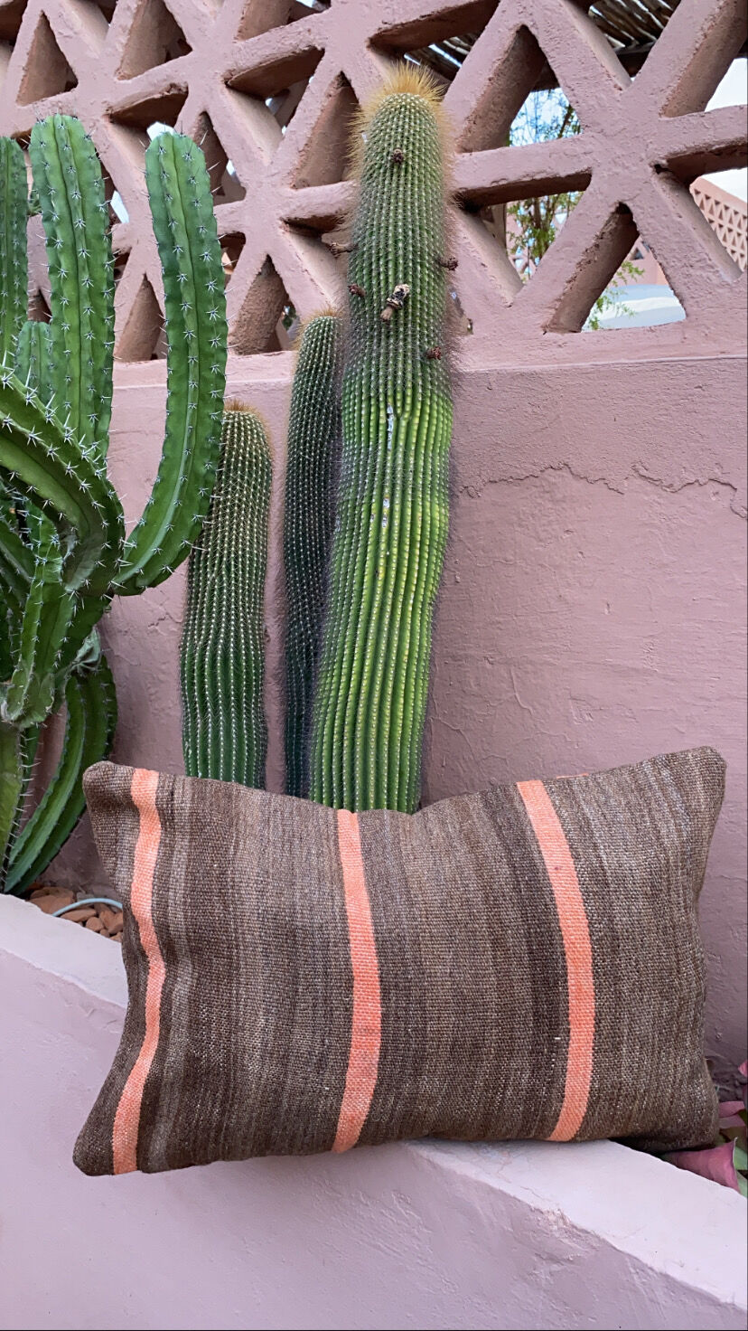Wool berbere cushion