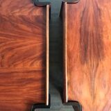 Italian rosewood coffe tables Zelda model design Sergio Asti for Poltronova, 1962