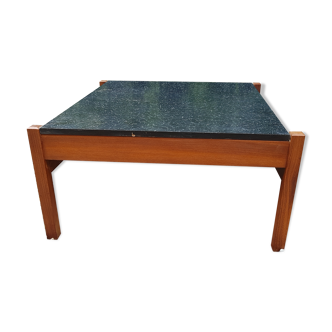 Table basse en teck scandinave