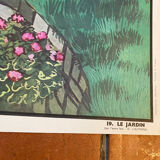 Ogé Hachette poster "the garden autumn"