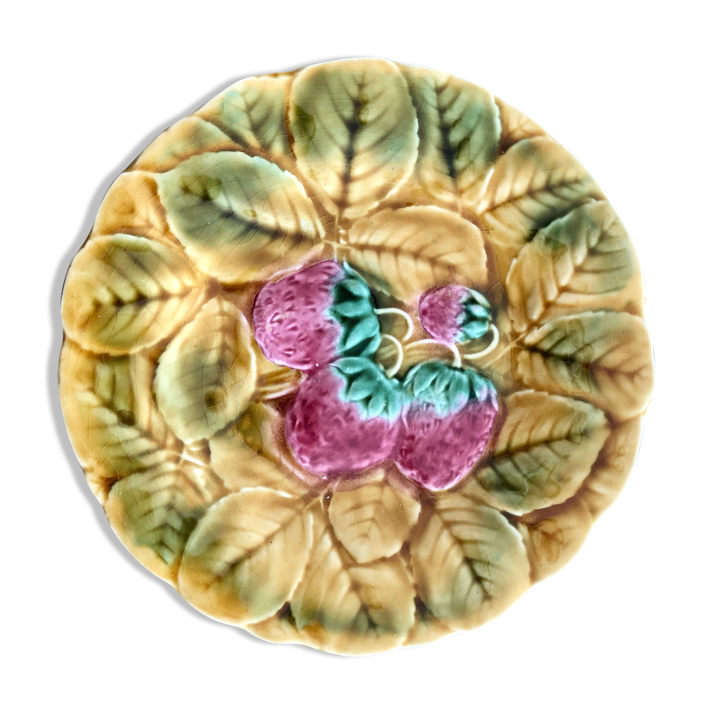 Sarreguemines slurry plate