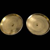 Restoration period bronze candlesticks