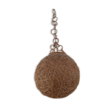 Suspension vintage en cordes