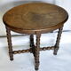 Table basse ovale