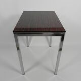 Table basse en formica et métal chromé, 1960s