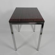 Table basse en formica et métal chromé, 1960s