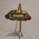Magnificent bronze lamp by Lucas Rambouillet stone