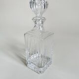 Thick glass whisky carafe