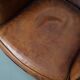 Vintage Dutch cognac coloured leather club chair, set of 2