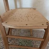 Renovated wooden chair