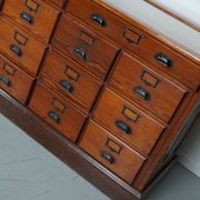 Large Pitch Pine Jewelry Counter/Cabinet, Paris, France, 1930s