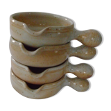 4 cassolettes in sandstone