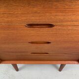 Midcentury teak chest of drawers 1960s