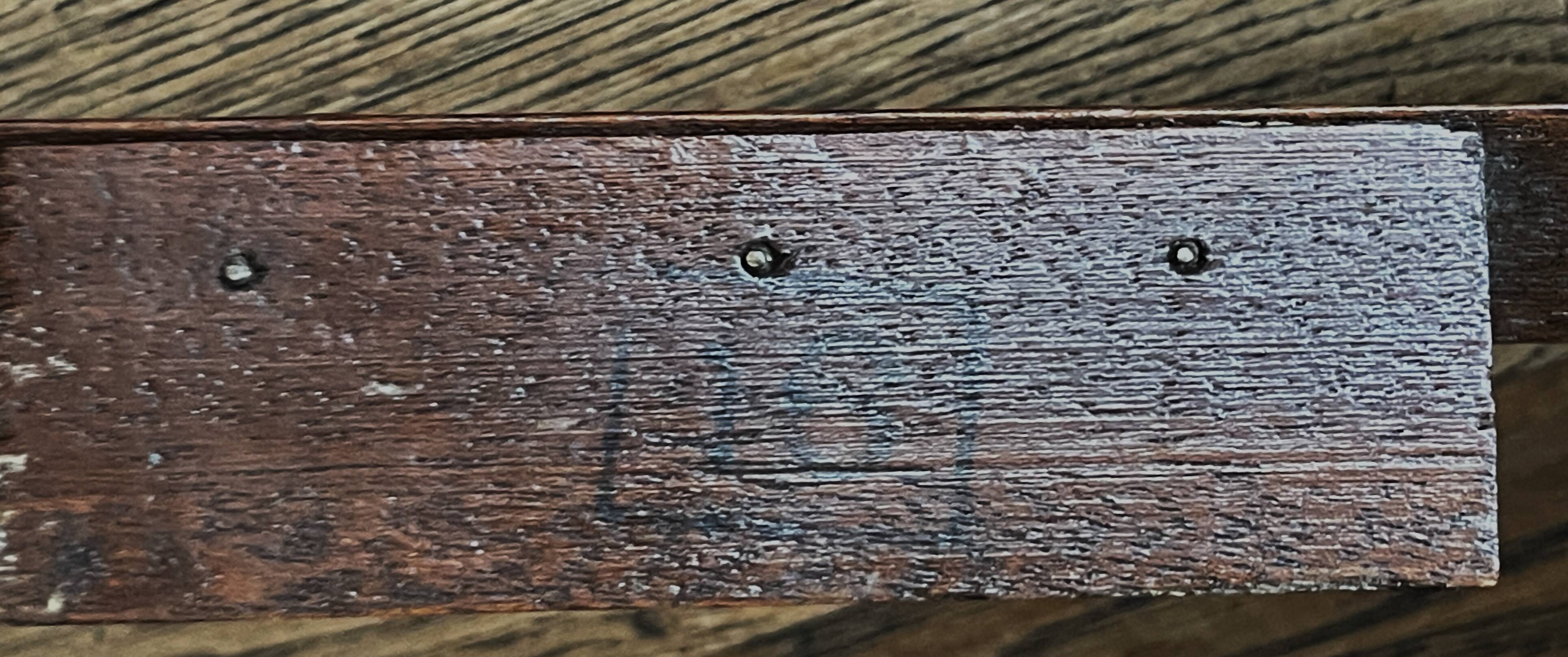 Table basse de marine "Buttler" XIXe