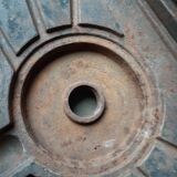 Cast-iron garden fountain