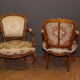 Pair of armchairs Louis XV