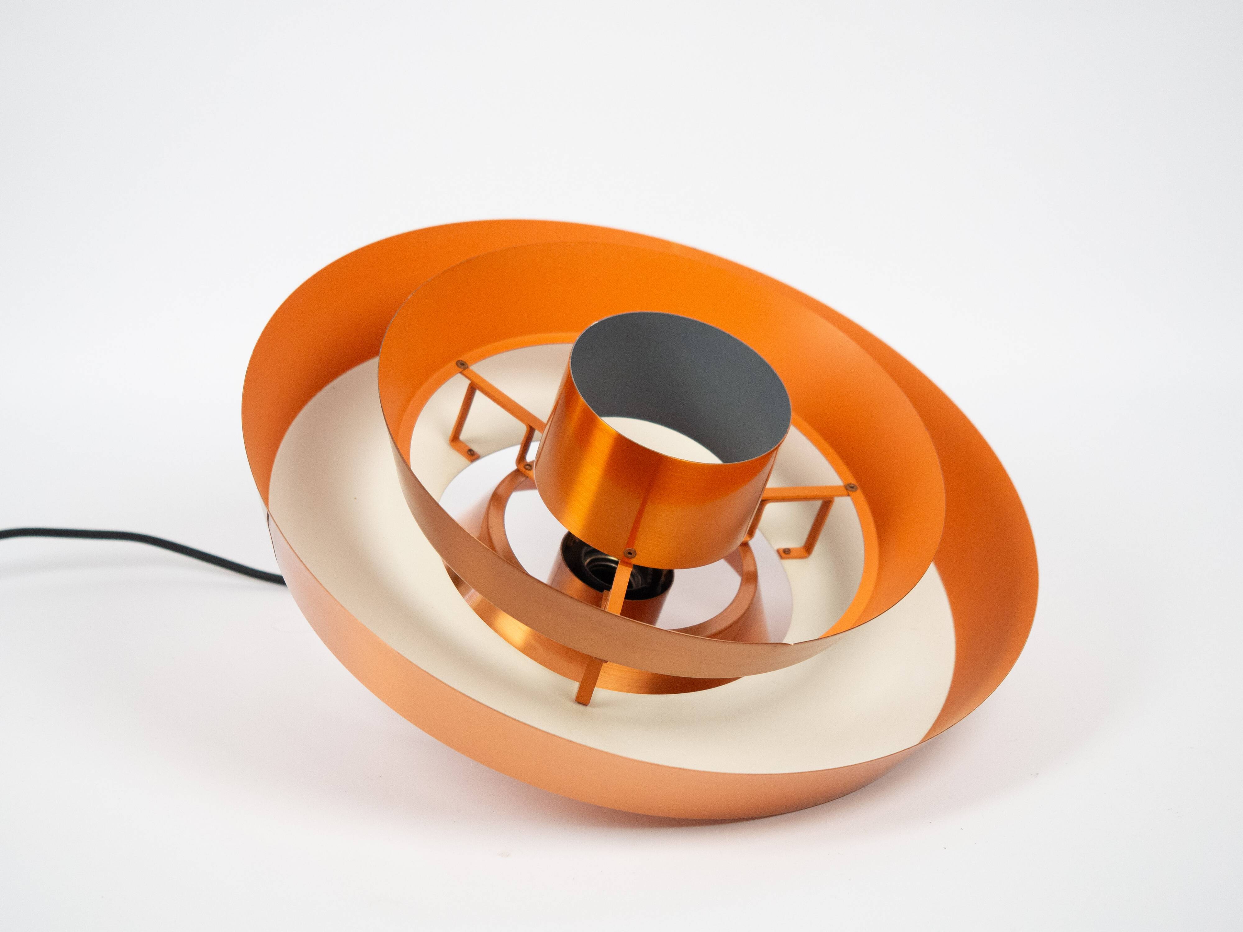 Danish vintage pendant lamp Nova by jo Hammerborg, Fog og Morup, 1963