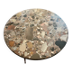 Pink marble coffee table