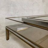 Sliding Top Coffee Table By Belgochrom, 1970s
