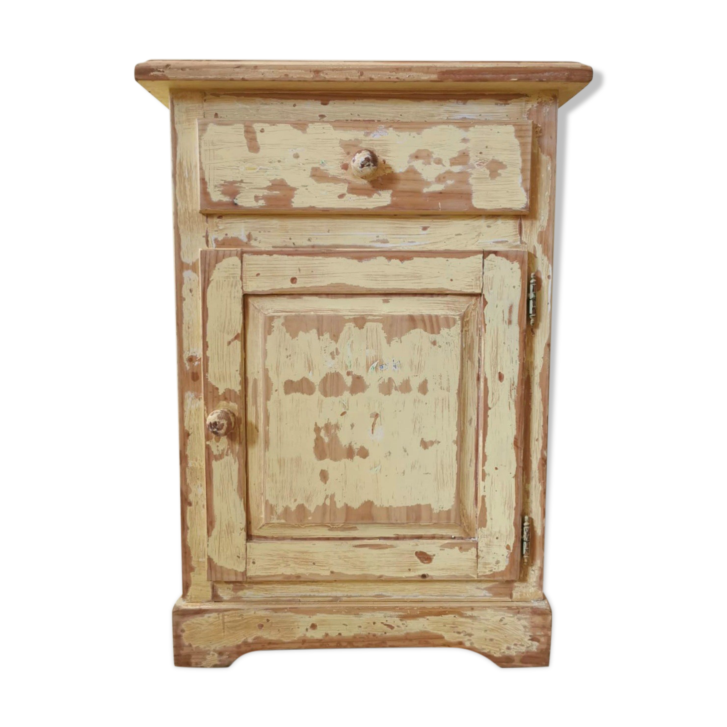 Patinated pine jam maker