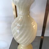 Murano glass vase on pedestal