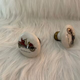 Porcelain door handles