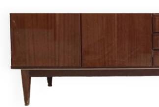 Vintage Scandinavian mahogany sideboard