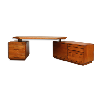Desk model B40 by Pierre Chapo, 1970