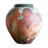 Vase de Jean Pierre Bonnardot décoré de femmes