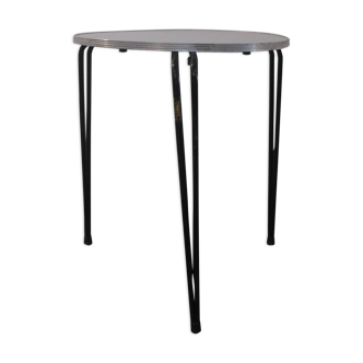 Vintage formica round table 1960