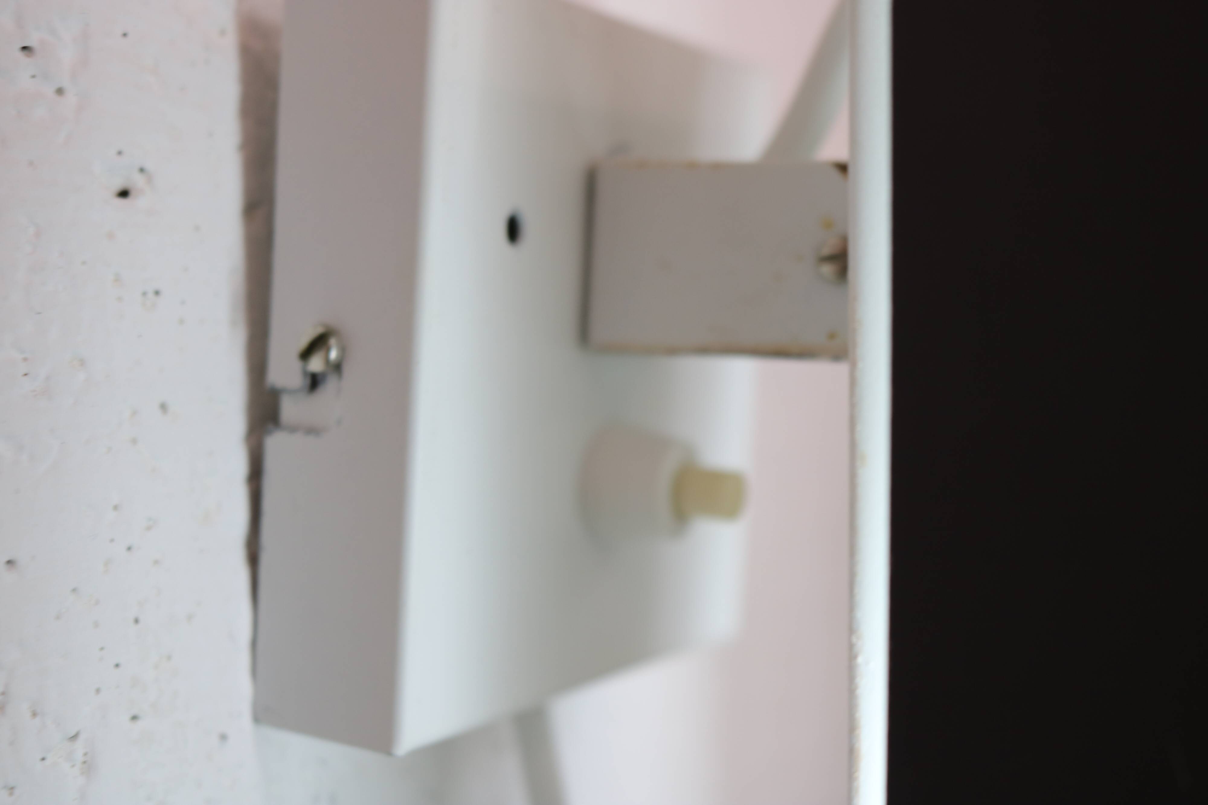 Pair of grey and white wall sconces by Preben Dahl for H. F. Belysning, 1960s