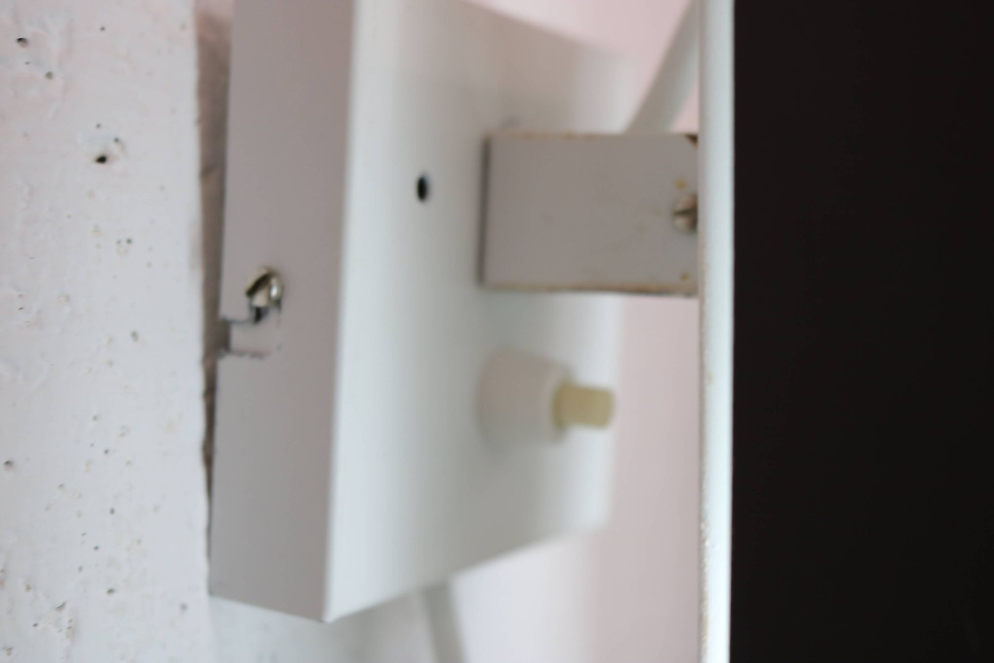 Pair of grey and white wall sconces by Preben Dahl for H. F. Belysning, 1960s