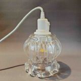 Transparent bulb portable lamp