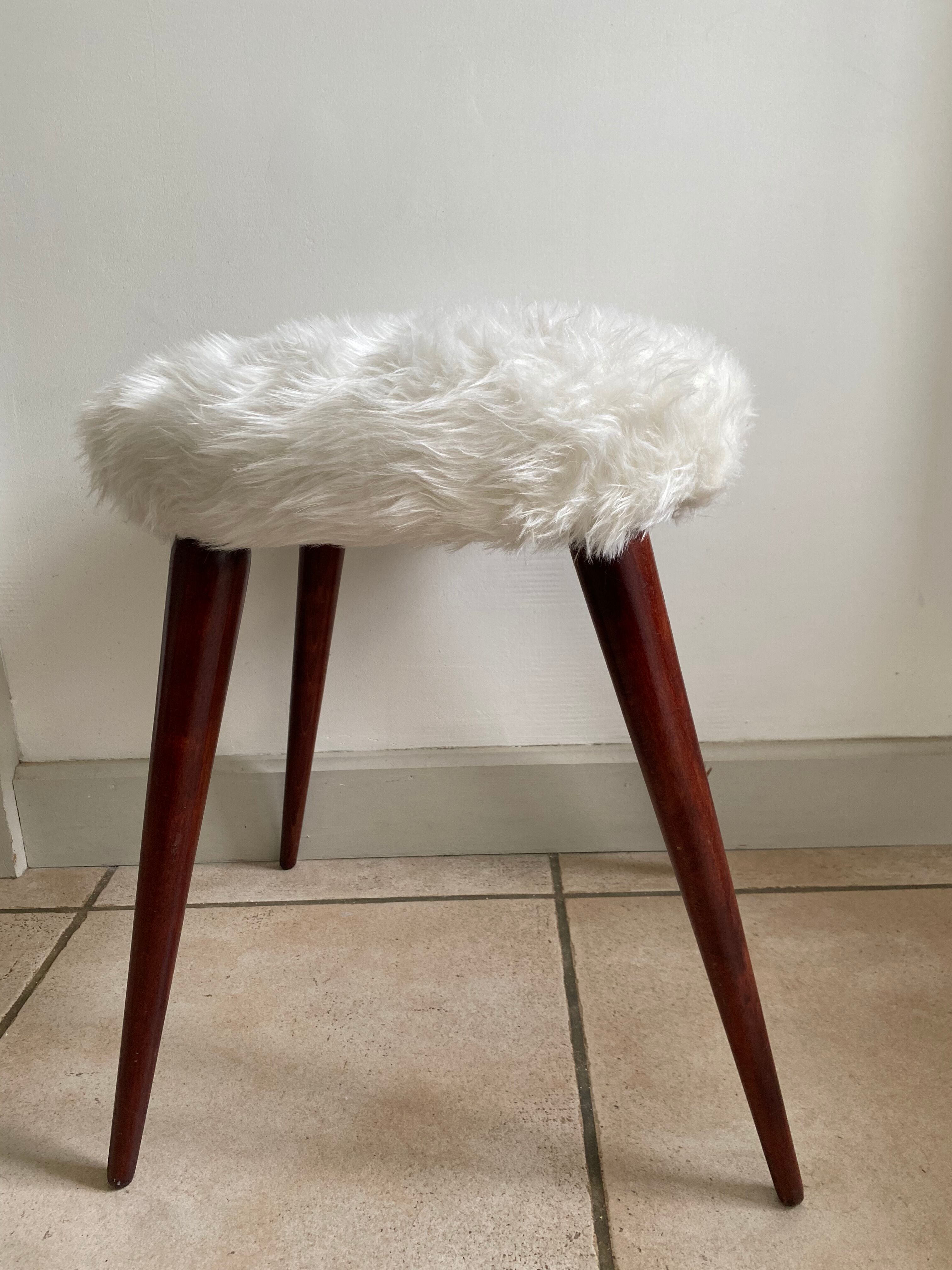 Vintage pouf mmoute