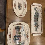 Cake dish + dish + rectangular dish obernai