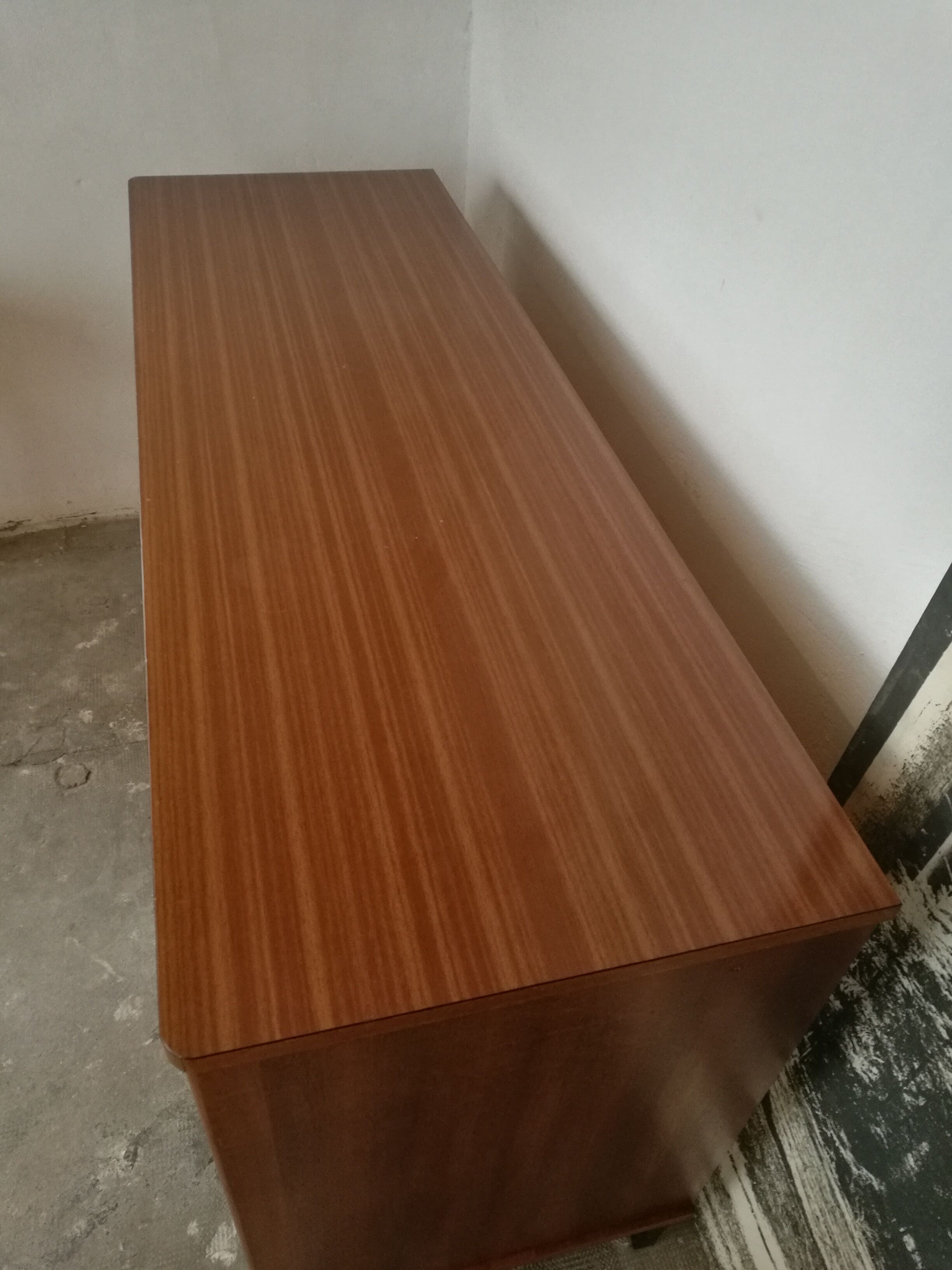 Vintage sideboard sliding doors