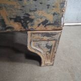 Casier industriel en métal | Armoire vintage à deux portes patinée