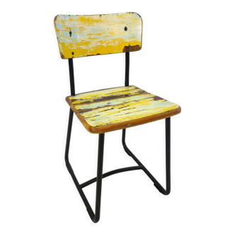 Wooden workshop chair