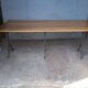 Grande Table bistrot familiale plateau bois 190cm