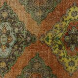 Tapis Anatolien Vintage Fait Main – Années 1950, 270x102 cm