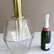 Vintage Apace Age Limburg Glass Pendant Light
