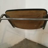 Pair of cantilever chairs from the 80s bauhaus style