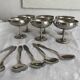 Stainless steel footed bowls Jean Couzon
