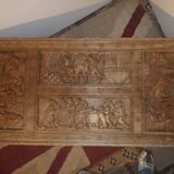 Indonesian table entirely hand carved